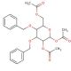 3,4-Di-O-benzyl-1,2,6-tri-O-acetyl-α-D-mannopyranose (CAS 65827-57-8) - chemical structure image
