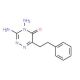 3,4-diamino-6-(2-phenylethyl)-1,2,4-triazin-5(4H)-one - chemical structure image