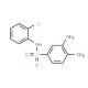 3,4-Diamino-N-(2-chloro-phenyl)-benzenesulfonamide - chemical structure image