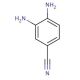 3,4-Diaminobenzonitrile (CAS 17626-40-3) - chemical structure image