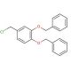 3,4-Dibenzyloxybenzyl chloride (CAS 1699-59-8) - chemical structure image