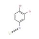 3,4-Dibromophenyl isothiocyanate - chemical structure image