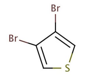 3,4-Dibromothiophene (CAS 3141-26-2) - chemical structure image