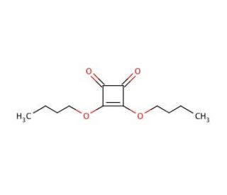 3,4-Dibutoxy-3-cyclobutene-1,2-dione (CAS 2892-62-8) - chemical structure image