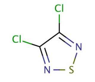 3,4-Dichloro-1,2,5-thiadiazole (CAS 5728-20-1) - chemical structure image