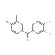 3,4-Dichloro-3′,4′-dimethylbenzophenone (CAS 844885-34-3) - chemical structure image