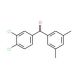 3,4-Dichloro-3′,5′-dimethylbenzophenone (CAS 844885-35-4) - chemical structure image
