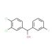 3,4-Dichloro-3′-fluorobenzhydrol - chemical structure image
