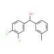 3,4-Dichloro-3′-methylbenzhydrol - chemical structure image