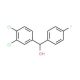 3,4-Dichloro-4′-fluorobenzhydrol - chemical structure image