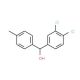 3,4-Dichloro-4′-methylbenzhydrol - chemical structure image