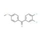 3,4-Dichloro-4′-(methylthio)benzophenone (CAS 73242-10-1) - chemical structure image