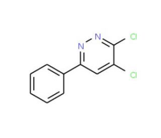 3,4-Dichloro-6-phenylpyridazine (CAS 64942-62-7) - chemical structure image