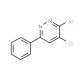 3,4-Dichloro-6-phenylpyridazine (CAS 64942-62-7) - chemical structure image