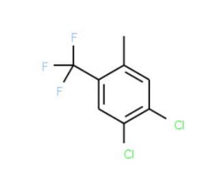 3,4-Dichloro-6-(trifluoromethyl)toluene (CAS 74483-51-5) - chemical structure image