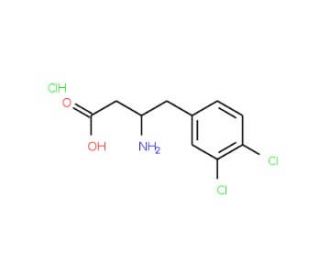 3,4-Dichloro-D-beta-homophenylalanine hydrochloride (CAS 269396-55-6) - chemical structure image