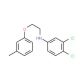 3,4-Dichloro-N-[2-(3-methylphenoxy)ethyl]aniline - chemical structure image