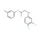 3,4-Dichloro-N-[2-(3-methylphenoxy)propyl]aniline - chemical structure image