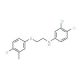 3,4-Dichloro-N-[2-(4-chloro-3-methylphenoxy)-ethyl]aniline - chemical structure image