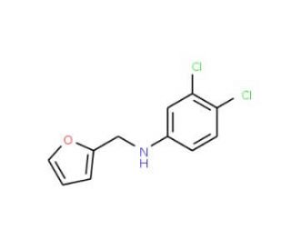 3,4-Dichloro-N-(2-furylmethyl)aniline - chemical structure image