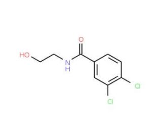 3,4-Dichloro-N-(2-hydroxyethyl)benzenecarboxamide (CAS 28298-26-2) - chemical structure image