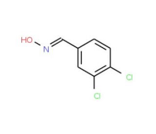 3,4-Dichlorobenzaldoxime (CAS 5331-92-0) - chemical structure image