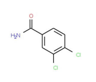 3,4-Dichlorobenzamide (CAS 2670-38-4) - chemical structure image