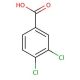 3,4-Dichlorobenzoic acid (CAS 51-44-5) - chemical structure image