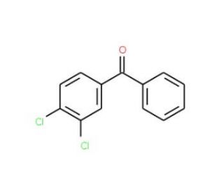 3,4-Dichlorobenzophenone (CAS 6284-79-3) - chemical structure image
