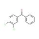 3,4-Dichlorobenzophenone (CAS 6284-79-3) - chemical structure image