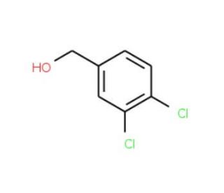 3,4-Dichlorobenzyl alcohol (CAS 1805-32-9) - chemical structure image