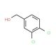 3,4-Dichlorobenzyl alcohol (CAS 1805-32-9) - chemical structure image