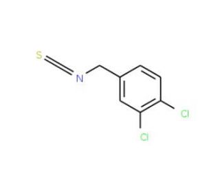 3,4-Dichlorobenzyl isothiocyanate (CAS 18967-42-5) - chemical structure image