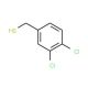 3,4-Dichlorobenzyl mercaptan (CAS 36480-40-7) - chemical structure image