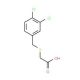[(3,4-dichlorobenzyl)thio]acetic acid (CAS 65051-00-5) - chemical structure image
