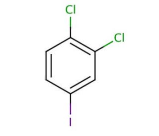 3,4-Dichloroiodobenzene (CAS 20555-91-3) - chemical structure image
