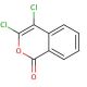 3,4 Dichloroisocoumarin (CAS 51050-59-0) - chemical structure image