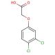 3,4-Dichlorophenoxyacetic acid (CAS 588-22-7) - chemical structure image