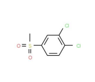 3,4-Dichlorophenylmethylsulfone (CAS 38452-47-0) - chemical structure image
