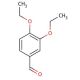 3,4-Diethoxybenzaldehyde (CAS 2029-94-9) - chemical structure image