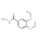 3,4-Diethoxybenzhydrazide (CAS 380482-31-5) - chemical structure image