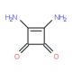 3,4-Diethoxycyclobut-3-ene-1,2-dione (CAS 5231-89-0) - chemical structure image