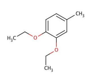 3,4-Diethoxytoluene (CAS 2612-56-8) - chemical structure image