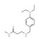 3-{[4-(Diethylamino)benzyl]amino}-N-methylpropanamide - chemical structure image