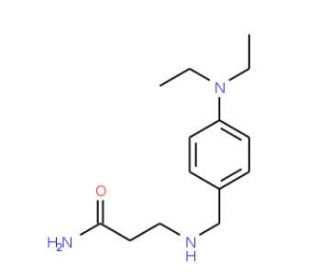 3-{[4-(Diethylamino)benzyl]amino}propanamide - chemical structure image