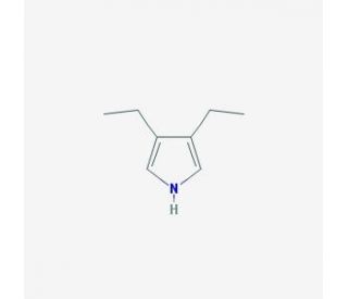 3,4-Diethylpyrrole (CAS 16200-52-5) - chemical structure image