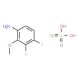 3,4-Difluoro-2-methoxyaniline sulfate (CAS 1072945-56-2) - chemical structure image