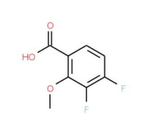 3,4-Difluoro-2-methoxybenzoic acid (CAS 875664-52-1) - chemical structure image