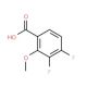 3,4-Difluoro-2-methoxybenzoic acid (CAS 875664-52-1) - chemical structure image
