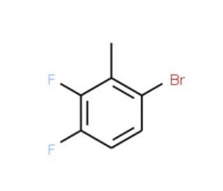 3,4-Difluoro-2-methylbromobenzene (CAS 847502-81-2) - chemical structure image